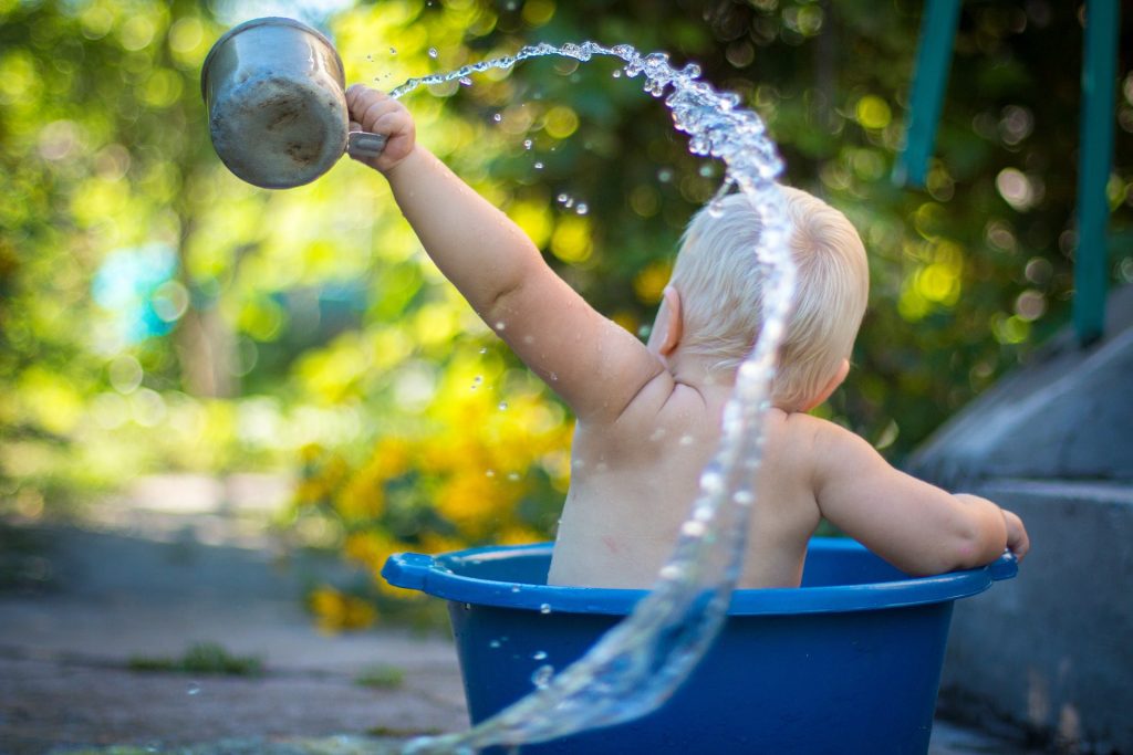 5 dicas na hora do banho do Bebê